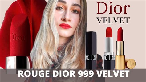 rouge dior 999 fini velours|999 Dior lipstick.